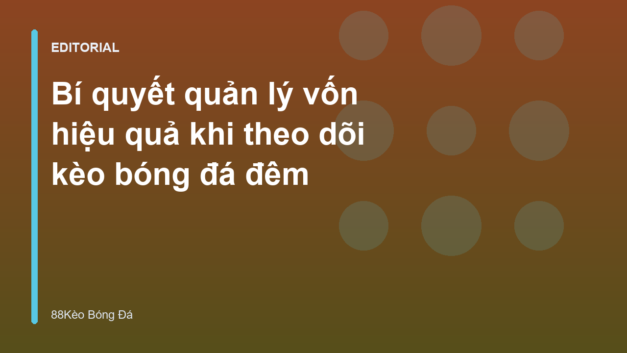 Người hâm mộ đang phân tích kèo bóng đá đêm